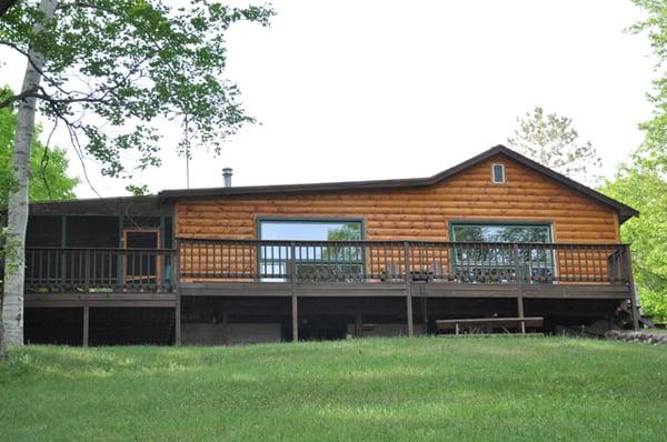 Lakeview Lodge Overlooking Squaw Lake at Sandy Point Resort