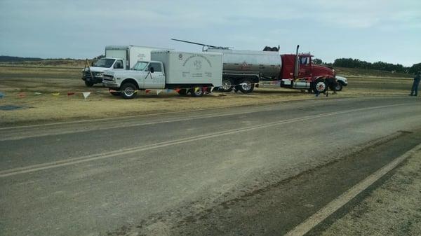 Brake Replacement On A fuel Tanker