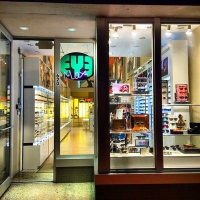 Eyemax: Sunglasses, Frames, High-End Eyewear & More. On-site eye exams & finishing lab (prescription eyewear in an hour). Lincoln Road Mall