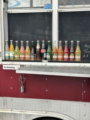 Variety of special sodas