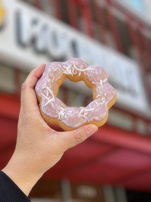 Ig:@eat_with_jeleneeee | Ube mochi donut