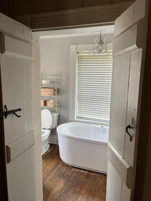 Bathroom for summer kitchen cottage