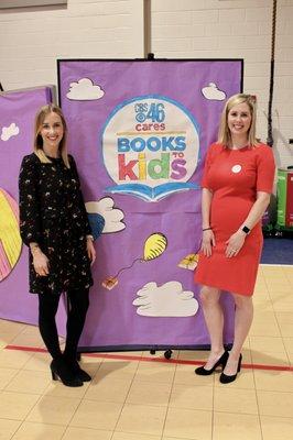 Proud to partner with CBS on their #BooksToKids program which promotes literacy throughout the state of Georgia!