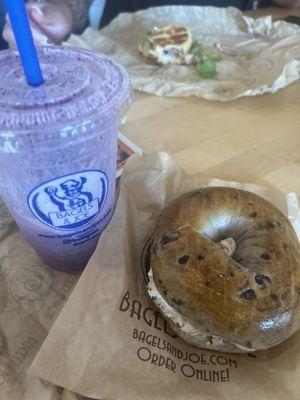 Blueberry Bagel