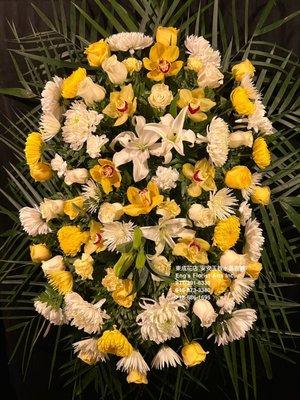 Sympathy flowers arrangement for your beloved ones.