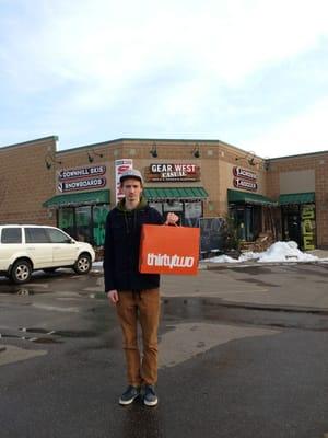 James bought his Chris Grenier Thirtytwo boots! $96 UNHEARD OF.