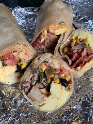 Breakfast burritos