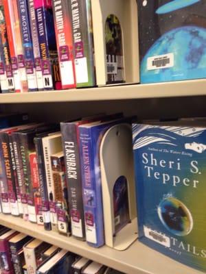 The sci fi section