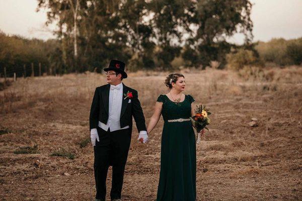 My green bridesmaid dress, altered by the seamstress to lower the neckline, add puff sleeves, and add the embellished waistband.