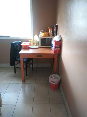 Small table they have in kitchen