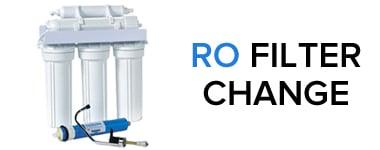 Reverse Osmosis Filter Change