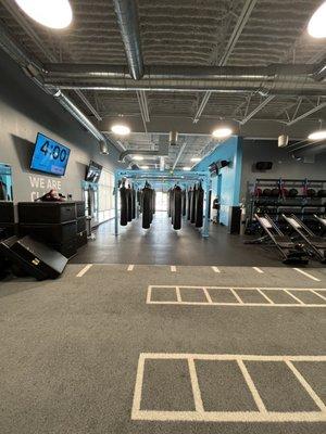 Workout area