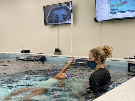 Kids learn to swim faster at SwimLabs