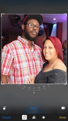 My hubby and I