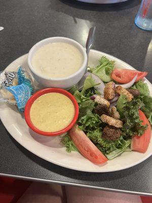 Soup & Salad Lunch Combo, Soups & Chowder