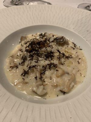 Truffle risotto.