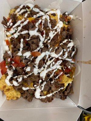 Steak nachos. Highly recommend!! Might wanna share though, it's a huge!!!