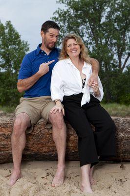 Family session at the Holland State park