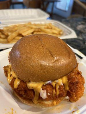 Flamin Hot Chicken Sandwich