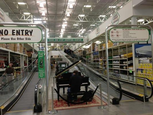 Cart escalators