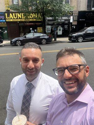 Attorneys Nick Khalifeh and Eugene Strupinsky in Bay Ridge