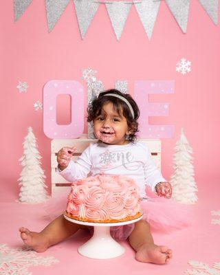 First Birthday Cake Smash Photos