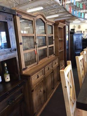 Beautiful hutch. They have a larger size too!