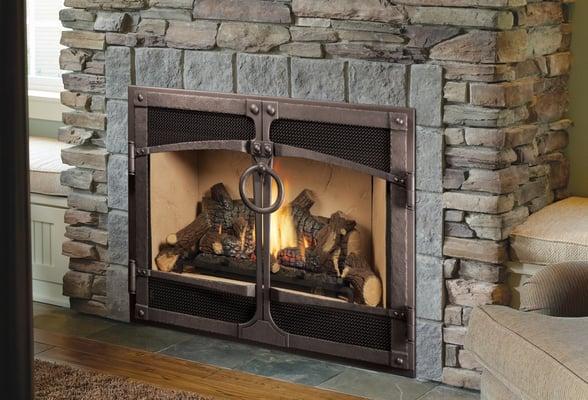 Reface or Replace!  Is it time to replace that old gas fireplace that no longer works or doesn't match your décor?