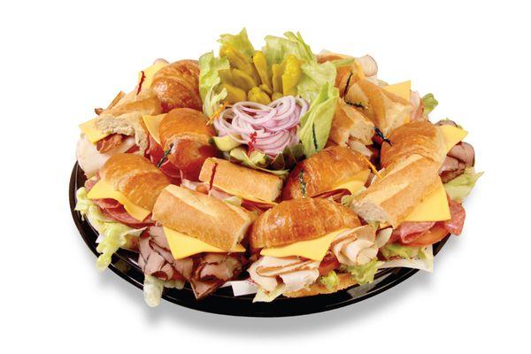 Party Platter - Vietnamese and deli sandwiches on baguette and/or croissant