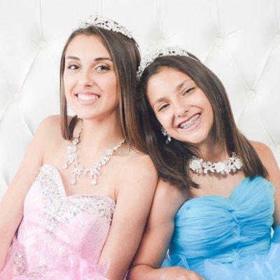 We offer a full line of Quinceanera dresses in a variety of styles and colors!