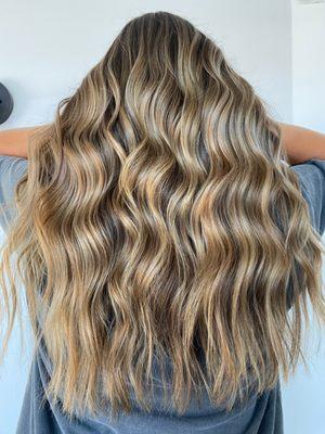 Balayage hair