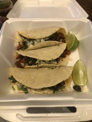 pastor Mexican tacos