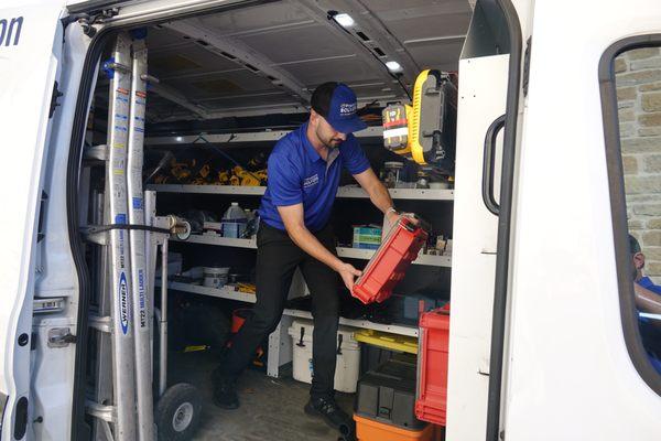 Our trucks are fully stocked so most times we can make your repair on the spot.