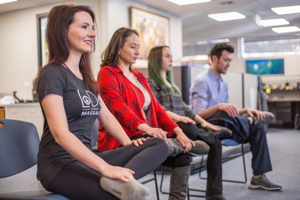 LoDo Chair Massage - Chicago