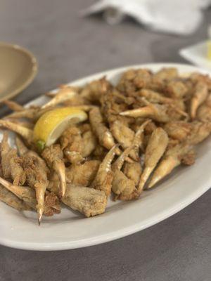 Fried crab claws