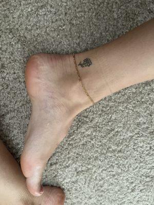 Permanent Anklet