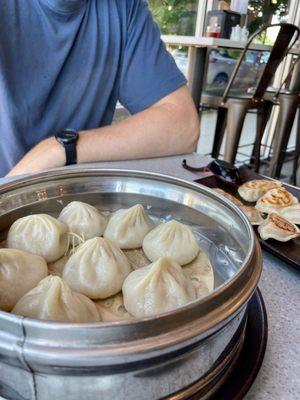 Steamed Soup () & Pan Fried Pork ()