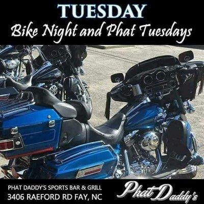 Tuesday Night Bike Night, Phat Tuesdays