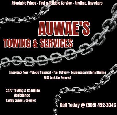 Auwae’s Towing & Services