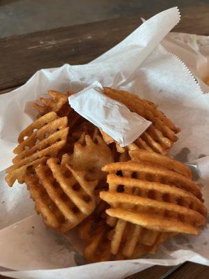 Waffle fries