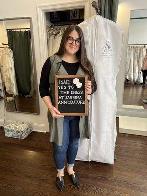 I said yes to the 2nd Dress!