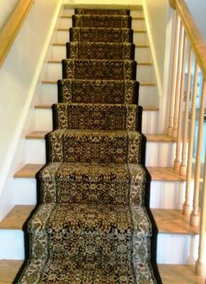 Custom stair runners