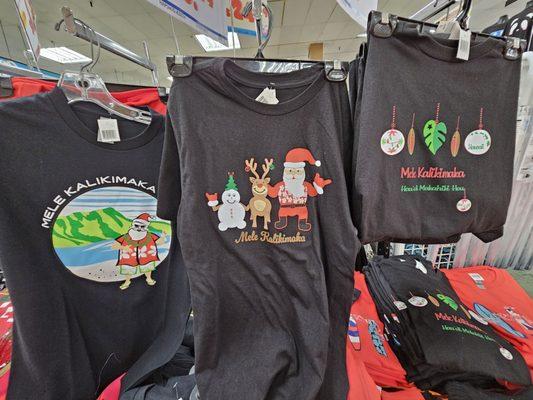 Hawaiian Christmas t-shirts