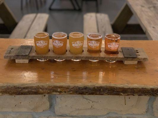 Beer flight