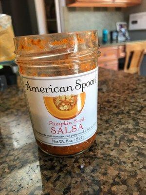 Love this salsa!! So unique and delicious!