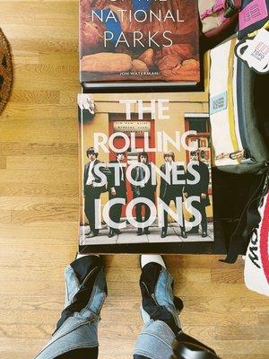 Rolling Stones  for the love of art and culture.