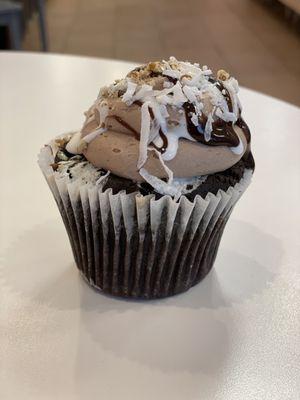 Rocky Road cupcake