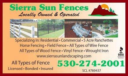 Sierra Sun Fences & Landscaping