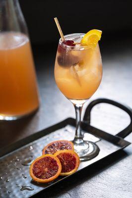 Blood Orange sangria.