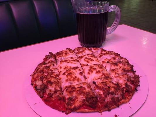 Pizza and Amberbock! Mmmmmm...